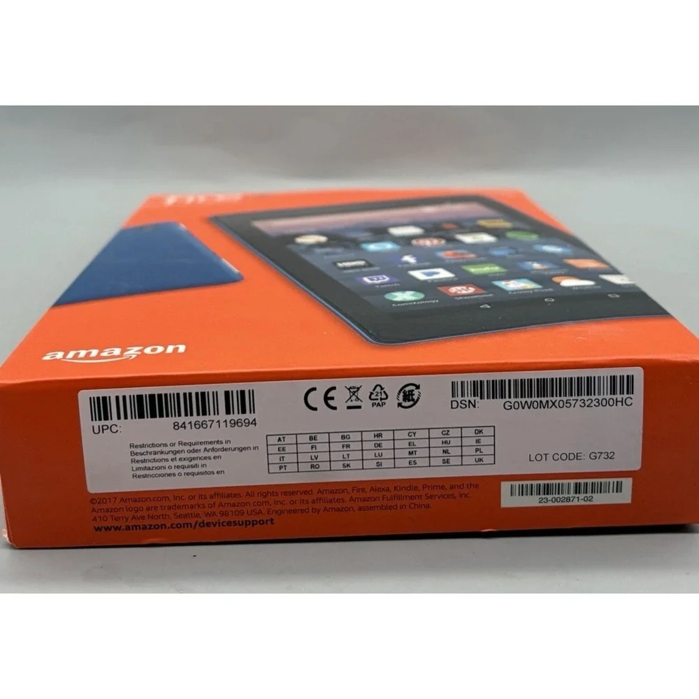 Amazon Fire 7 8 GB (7th Gen) Wi-Fi - Blue - Sealed